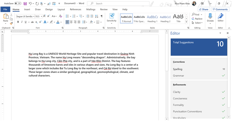 Microsoft Editor Microsoft Editor
