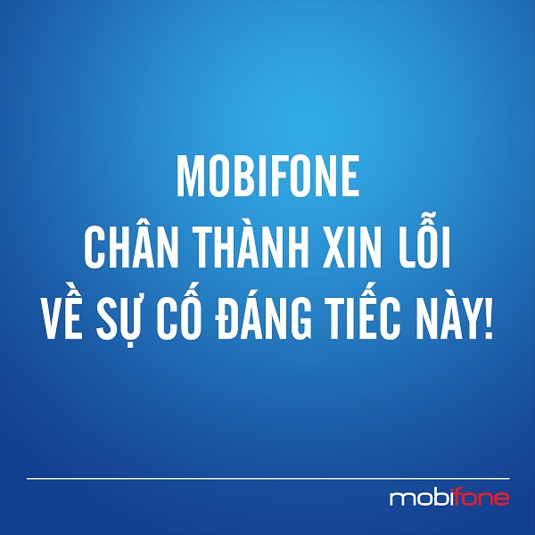 MobiFone tặng ưu đãi nghe gọi và 3G/4G cho thuê bao bị sự cố hôm 29/09