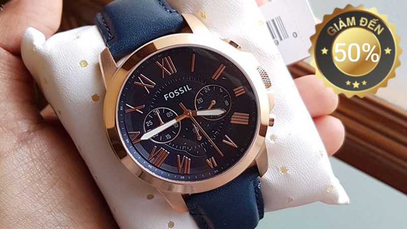 Đồng hồ Fossil đồng giảm 50% trong tháng 10 Đồng hồ Fossil đồng giảm 50% trong tháng 10