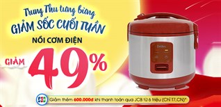 Top 10 nồi cơm điện nấu cơm ngon, giá hấp dẫn, giảm ngay 49%
