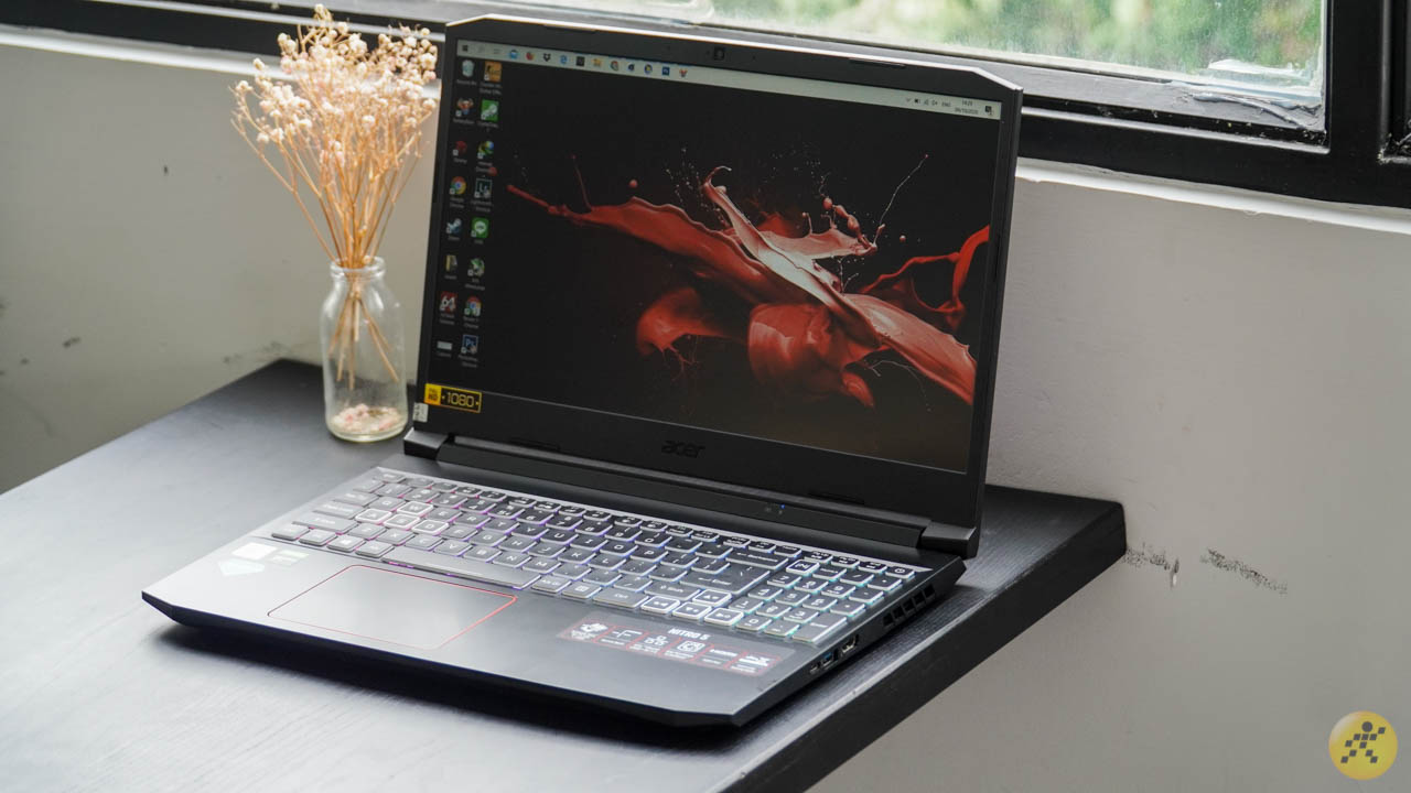 Thiết kế tổng thể của Acer Nitro 5 i7 Gen 10H