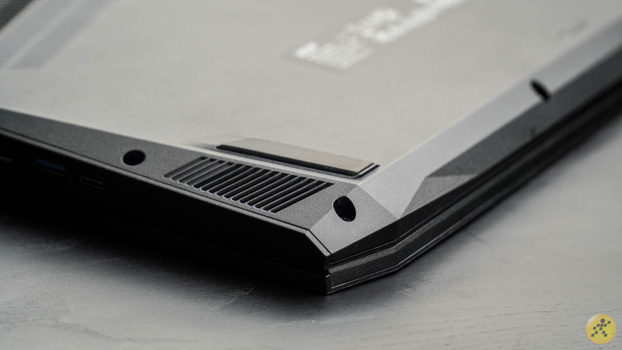 Thiết kế loa của Acer Nitro 5 i7 Gen 10H