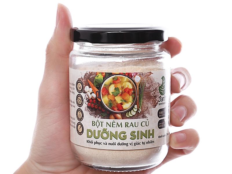 Bột nêm rau củ dưỡng sinh Jan’s