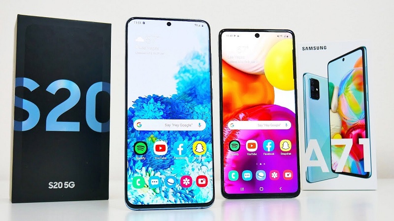 Galaxy S20 mang nhiều nét có trên Galaxy A51