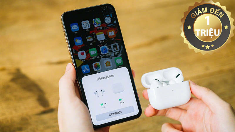 Tai nghe AirPods Pro sạc không dây Apple MWP22 Tai nghe AirPods Pro sạc không dây Apple MWP22