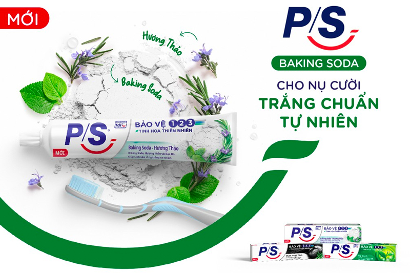 Kem đánh răng P/S Baking soda