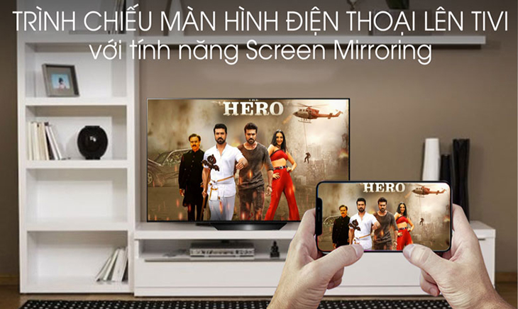 Trình chiếu màn hình điện thoại Android bằng Screen Mirroring