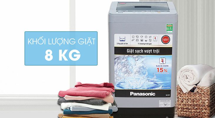 Đánh giá chi tiết máy giặt Panasonic NA-F80VS9GRV - Khối lượng
