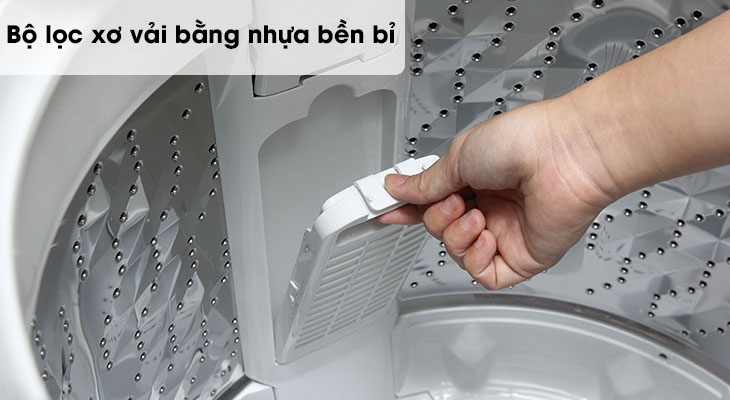 Đánh giá chi tiết máy giặt Panasonic NA-F80VS9GRV - Bộ lọc sơ vải