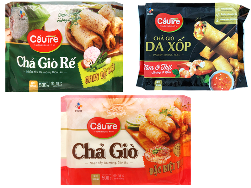 Chả giò, chả ram cầu tre