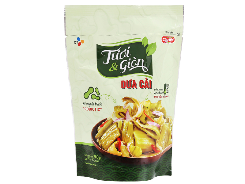 Dưa cải cầu tre