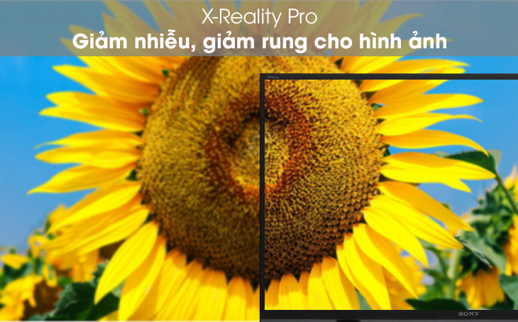 Đánh giá Smart Tivi Sony dòng W610G > X-Reality Pro