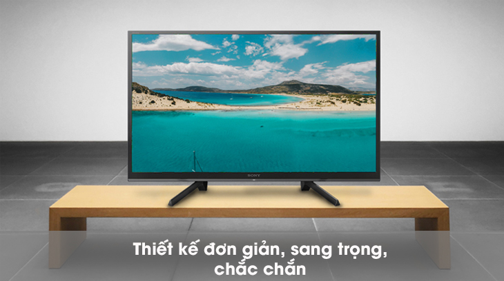 Đánh giá Smart Tivi Sony dòng W610G > Thiết kế vững trãi, chắc chắn và sang trọng
