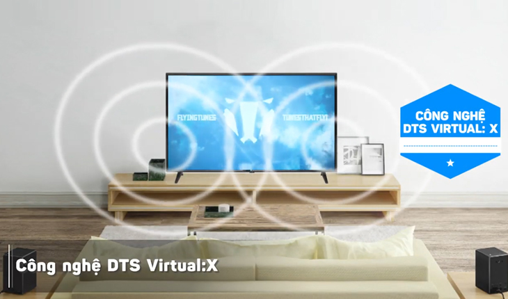 Đánh giá tivi thông minh dòng LM5700PTC của LG > Công nghệ âm thanh DTS Virtual: X