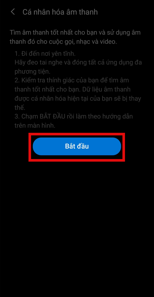 Cá nhân hóa âm thanh