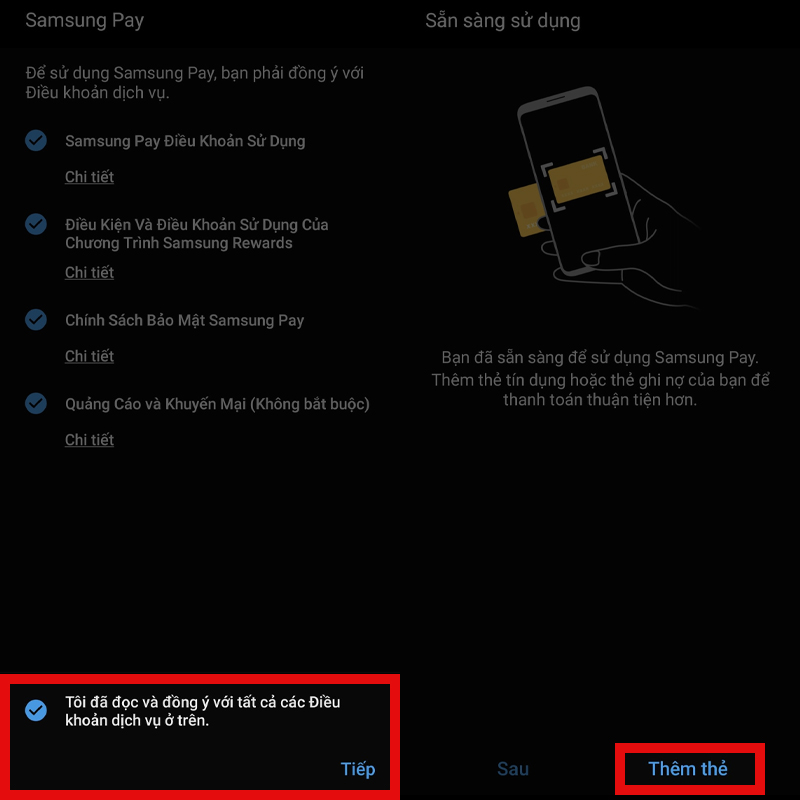 Thanh toán bằng Samsung Pay