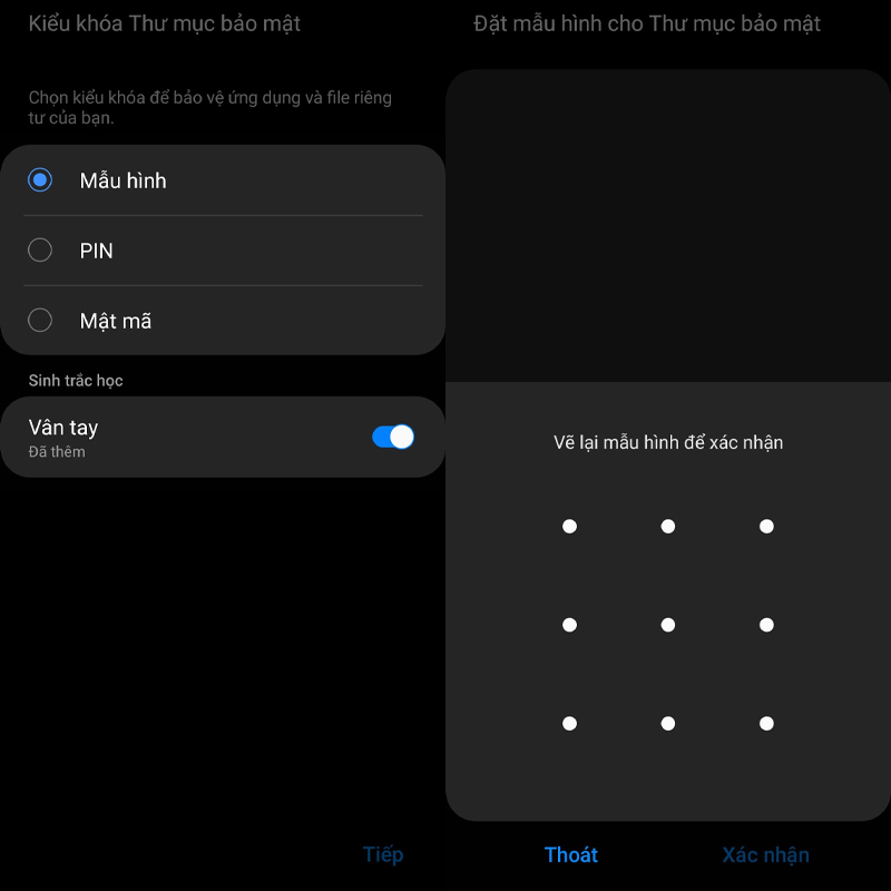 Thư mục bảo mật