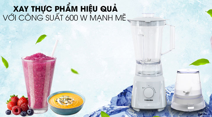 Chọn máy xay sinh tố có công suất bao nhiêu