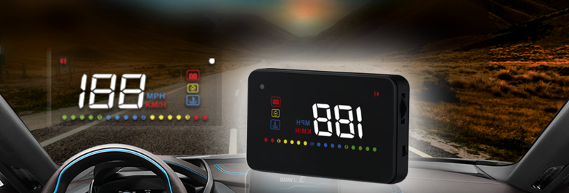 Thiết bị hiển thị thông tin trên kính lái HUD Vietmap V200