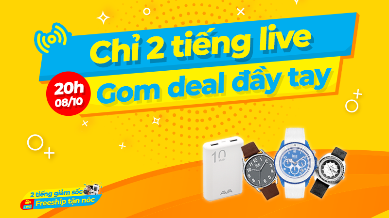 LIVESTREAM GIẢM SỐC