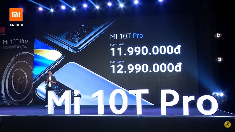Xiaomi Mi 10T Pro 5G ra mắt tại VN