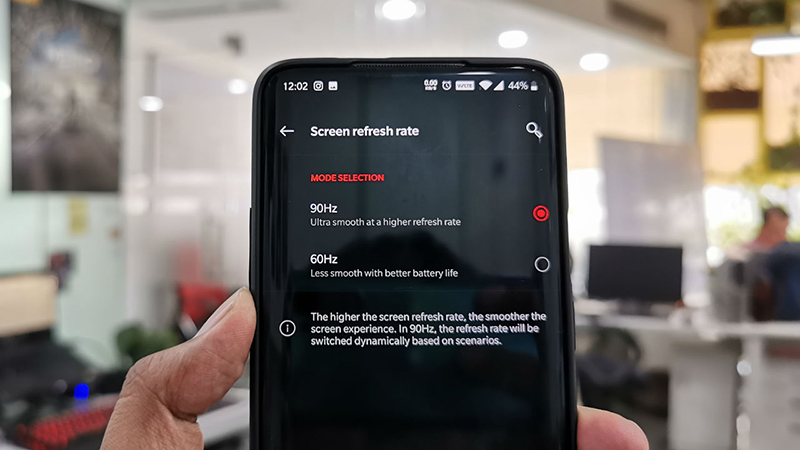 tốc độ làm tươi 1