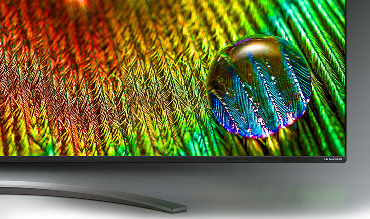 Smart Tivi NanoCell LG 4K 43 inch 43NANO76SQA nhỏ gọn, tinh tế, thể hiện khung hình 4K với dải màu rộng ấn tượng Nano Color