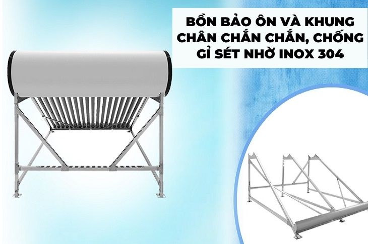 Máy nước nóng năng lượng mặt trời Sơn Hà 200 lít Eco 58-200