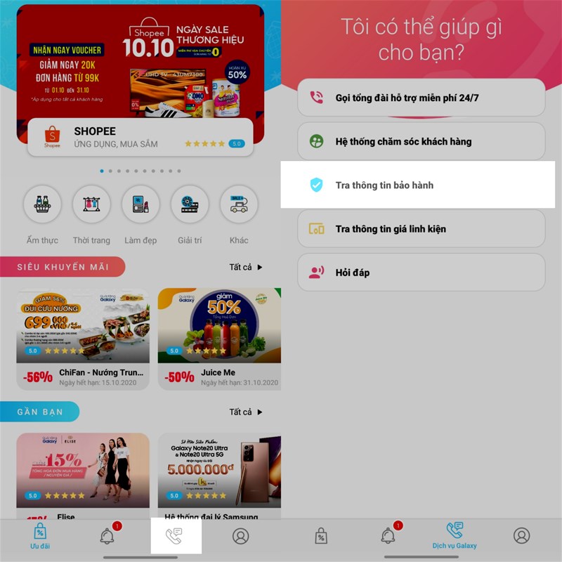 Mách bạn 2 cách chính xác nhất để kiểm tra bảo hành của điện thoại Samsung