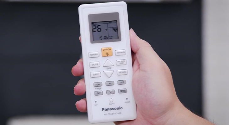 Lý do nên chọn mua dòng máy lạnh Panasonic N-WKH-8M > Remote - Máy lạnh Panasonic CU/CS-N WKH-8M