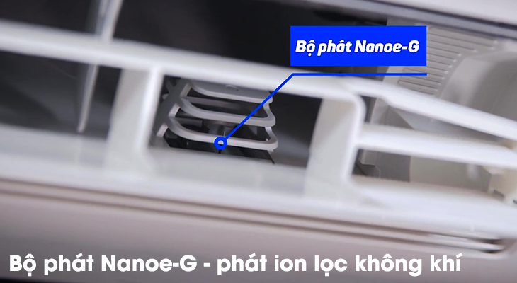 Lý do nên chọn mua dòng máy lạnh Panasonic N-WKH-8M > Dòng máy lạnh Panasonic CU/CS N WKH-8M - Bộ phát NanoeG