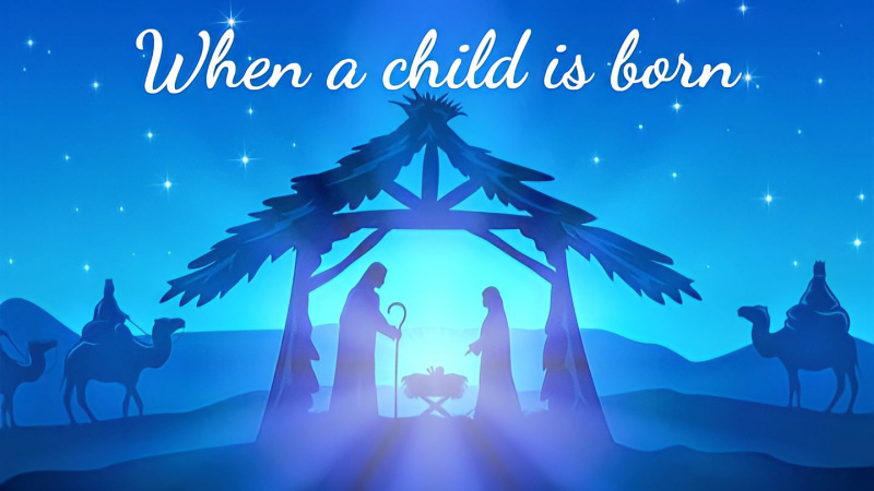 When a child is born