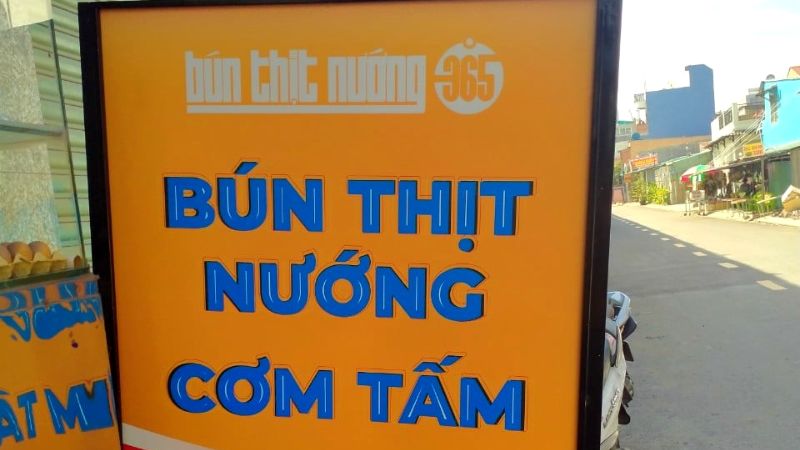 Bún thịt nướng 365