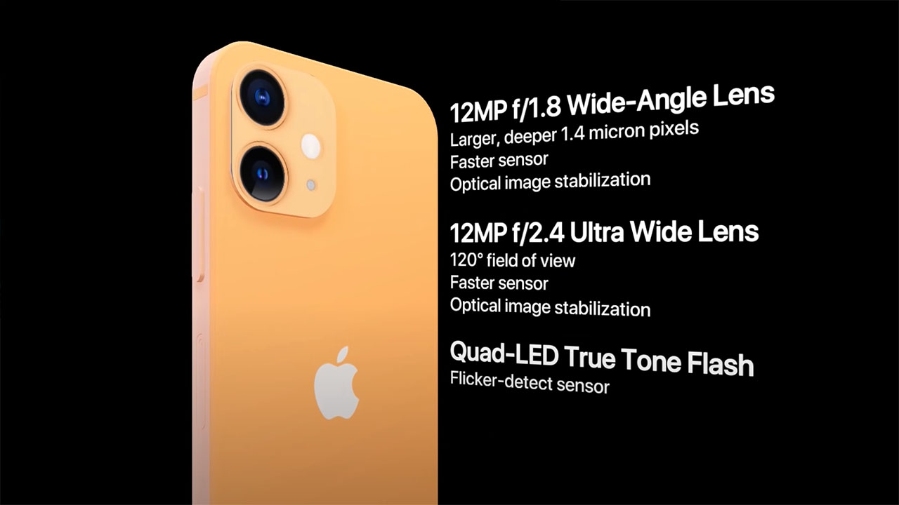 iPhone 12 Mini dự kiến sẽ sở hữu cụm camera kép ở mặt lưng iPhone 12 Mini dự kiến sẽ sở hữu cụm camera kép ở mặt lưng