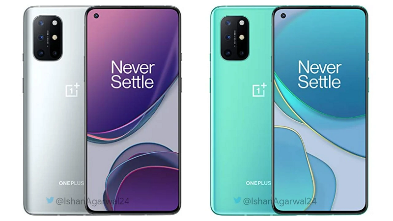 Hai phiên bản màu sắc của OnePlus 8T