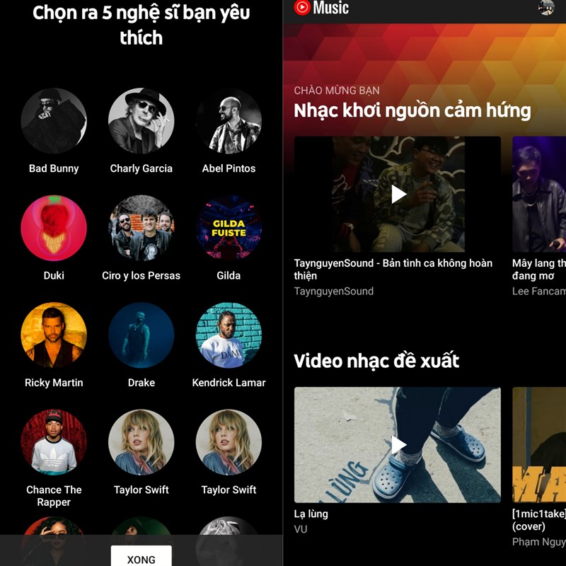 Nghe nhạc với Youtube Music Vanced trên Youtube không còn lo quảng cáo