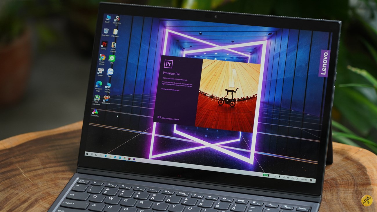 Lenovo Yoga Duet 7 mang đến màn hình hiển thị đẹp mắt