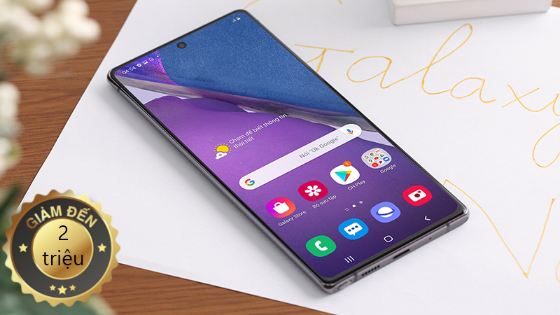 Nhận ưu đãi 2 triệu khi mua Samsung Galaxy Note 20 Nhận ưu đãi 2 triệu khi mua Samsung Galaxy Note 20