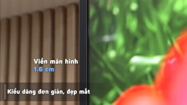 Đánh giá Smart Tivi LG dòng LM570BPTC > Viền màn hình mỏng chỉ 1.6 cm