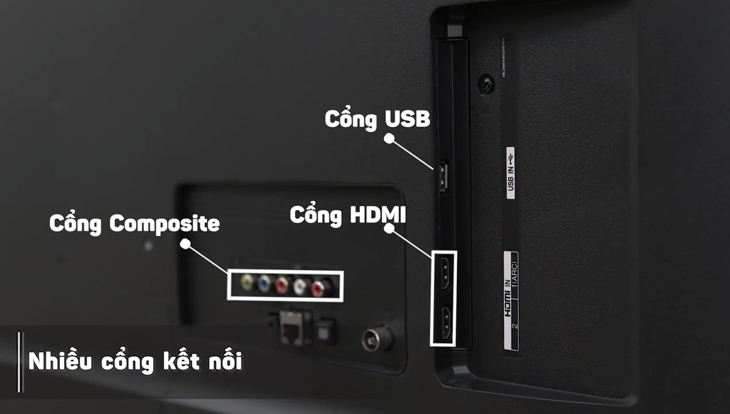 Đánh giá Smart Tivi LG dòng LM570BPTC > Nhiều cổng kết nối thông dụng