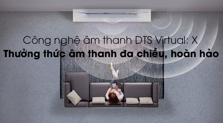 Đánh giá Smart Tivi LG dòng LM570BPTC > Công nghệ âm thanh DTS Virtual: X 