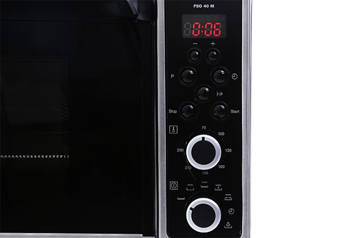 Tư vấn chọn mua lò nướng đơn giản, chất lượng > Chức năng khoá bảng điều khiển