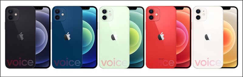 iPhone 12 Series lộ toàn màu sắc trước thềm ra mắt, bạn thấy sao?