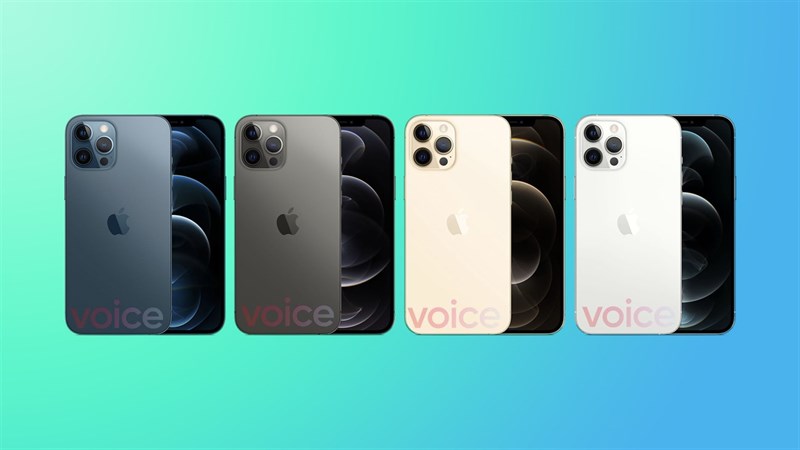iPhone 12 Series lộ toàn màu sắc trước thềm ra mắt, bạn thấy sao?