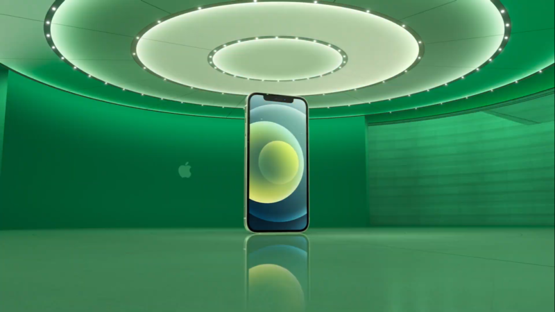 Màu Xanh lá mới trên iPhone 12