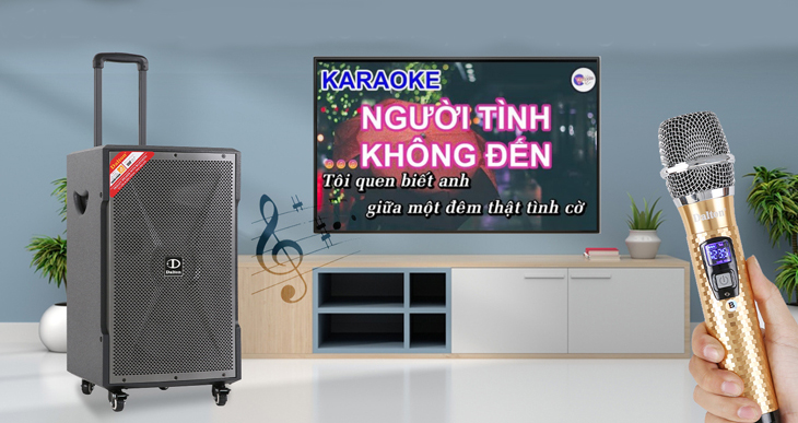 Loa karaoke không cần mạng