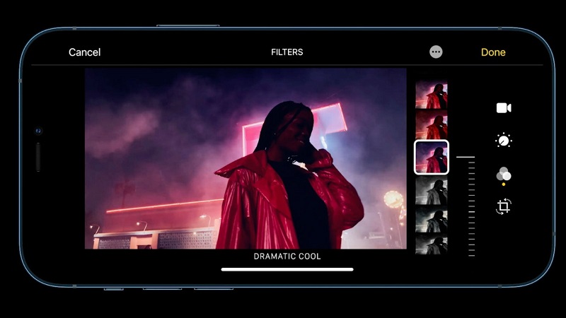 Phần hiệu chỉnh Video