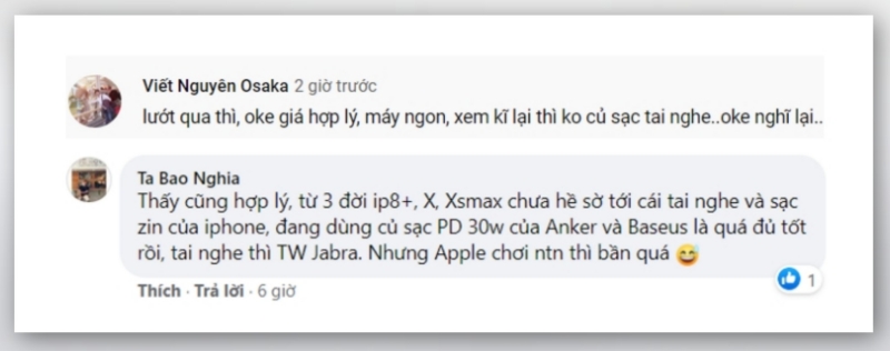 Người dùng chia sẻ về vấn đề loại bỏ phụ kiện trên iPhone 12