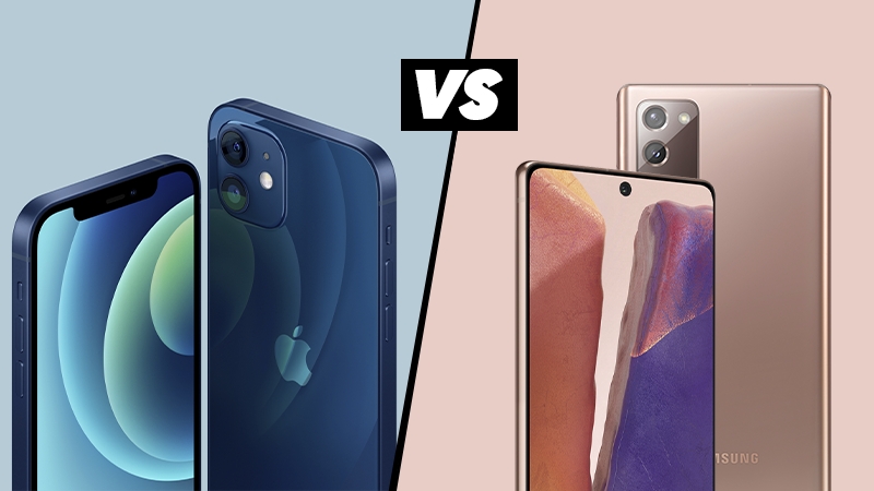 iPhone 12 vs Note 20