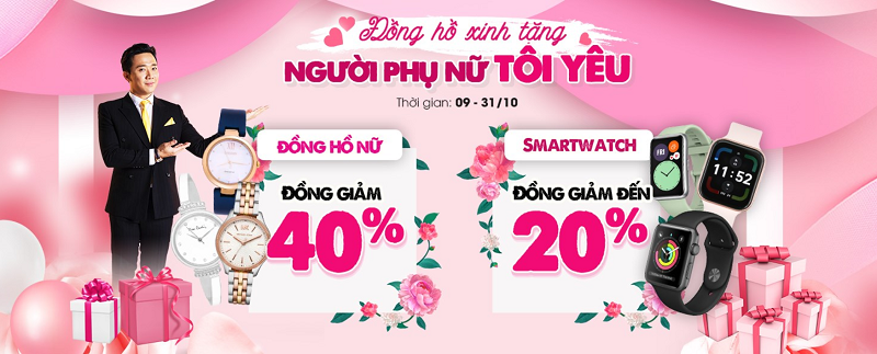 Giảm giá đồng hồ Giảm giá đồng hồ
